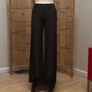 Sheer “Please Wear Underwear” Flowy Pant